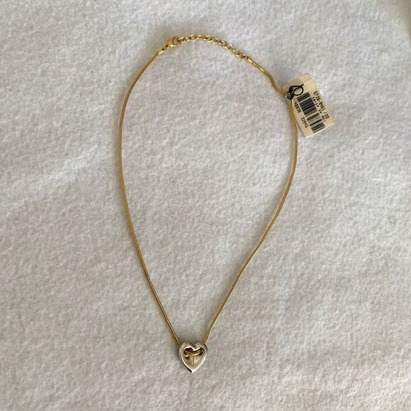 Anne Klein Heart Necklace - Picture 4 of 6